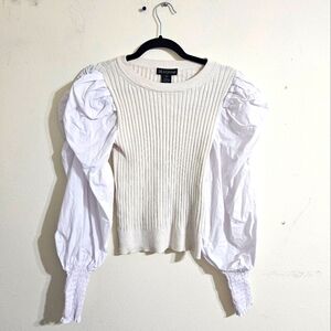 Design365 Balloon Sleeve Sweater